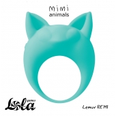 Зеленое эрекционное кольцо Lemur Remi - Lola Games - в Петропавловске-Камчатском купить с доставкой