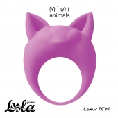 Фиолетовое эрекционное кольцо Lemur Remi - Lola Games - в Петропавловске-Камчатском купить с доставкой
