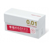 Супер тонкие презервативы Sagami Original 0.01 - 10 шт. - Sagami - купить с доставкой в Петропавловске-Камчатском