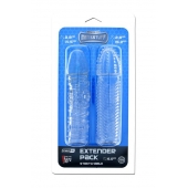 Комплект из 2 прозрачных насадок на пенис PENIS EXTENDER PACK - Dream Toys - в Петропавловске-Камчатском купить с доставкой