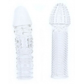 Комплект из 2 прозрачных насадок на пенис PENIS EXTENDER PACK - Dream Toys - в Петропавловске-Камчатском купить с доставкой