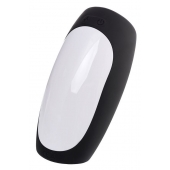 Черно-белый перезаряжаемый мастурбатор Erotist Hailstorm - Erotist Adult Toys - в Петропавловске-Камчатском купить с доставкой