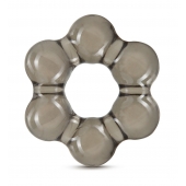 Дымчатое эрекционное кольцо Stay Hard Thick Bead Cock Ring - Blush Novelties - в Петропавловске-Камчатском купить с доставкой