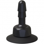 Плаг с присоской для фиксации насадок Deluxe 360° Swivel Suction Cup Plug - Doc Johnson - купить с доставкой в Петропавловске-Камчатском