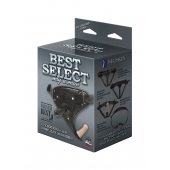 Пояс HARNESS BEST SELECT с вагинальной пробкой - LOVETOY (А-Полимер) - купить с доставкой в Петропавловске-Камчатском