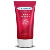 Смазка на водной основе TOREX  Сладкая клубника  - 50 мл. - Torex - купить с доставкой в Петропавловске-Камчатском