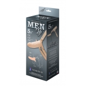 Телесный мужской парапротез MEN STYLE - 15 см. - LOVETOY (А-Полимер) - купить с доставкой в Петропавловске-Камчатском