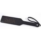 Черная гладкая шлепалка SEX - 35 см. - Sitabella - купить с доставкой в Петропавловске-Камчатском