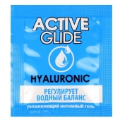 Лубрикант на водной основе Active Glide с гиалуроновой кислотой - 3 гр. - Биоритм - купить с доставкой в Петропавловске-Камчатском