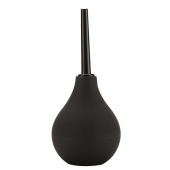 Черный анальный душ ANAL DOUCHE с прямым наконечником - Dream Toys - купить с доставкой в Петропавловске-Камчатском