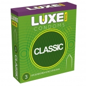 Гладкие презервативы LUXE Royal Classic - 3 шт. - Luxe - купить с доставкой в Петропавловске-Камчатском