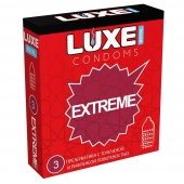 Текстурированные презервативы LUXE Royal Extreme - 3 шт. - Luxe - купить с доставкой в Петропавловске-Камчатском