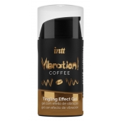 Жидкий интимный гель с эффектом вибрации Vibration! Coffee - 15 мл. - INTT - купить с доставкой в Петропавловске-Камчатском