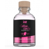 Массажный гель с согревающим эффектом Cotton Candy - 30 мл. - INTT - купить с доставкой в Петропавловске-Камчатском