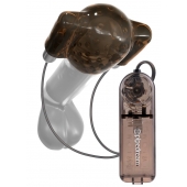 Дымчатый вибростимулятор головки пениса Dual Vibrating Head Teaser - Pipedream - в Петропавловске-Камчатском купить с доставкой