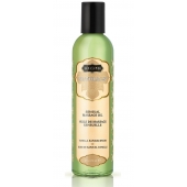 Массажное масло Naturals Vanilla Sandalwood с ароматом ванили и сандала - 236 мл. - Kama Sutra - купить с доставкой в Петропавловске-Камчатском
