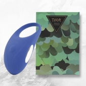 Синее кольцо с вибрацией Thor Cockring - FeelzToys - в Петропавловске-Камчатском купить с доставкой