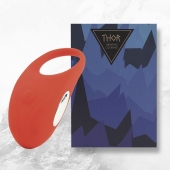 Красное кольцо с вибрацией Thor Cockring - FeelzToys - в Петропавловске-Камчатском купить с доставкой