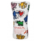 Мастурбатор-туба Keith Haring Soft Tube CUP - Tenga - в Петропавловске-Камчатском купить с доставкой