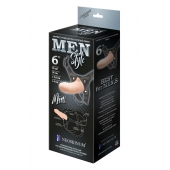 Пустотелый фаллопротез MEN STYLE - 17,5 см. - LOVETOY (А-Полимер) - купить с доставкой в Петропавловске-Камчатском