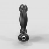 Черный вибромассажер простаты и промежности Prostate Pro с пультом ДУ - Bathmate - в Петропавловске-Камчатском купить с доставкой