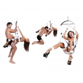 Секс-качели Fantasy Bondage Swing White - Pipedream - купить с доставкой в Петропавловске-Камчатском