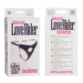 Трусы для страпона с универсальным креплением Universal Love Rider Luxe Harness - California Exotic Novelties - купить с доставкой в Петропавловске-Камчатском