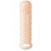 Телесный фаллоудлинитель Homme Long - 15,5 см. - Lola Games - в Петропавловске-Камчатском купить с доставкой