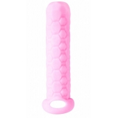 Розовый фаллоудлинитель Homme Long - 13,5 см. - Lola Games - в Петропавловске-Камчатском купить с доставкой