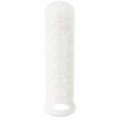 Белый фаллоудлинитель Homme Long - 15,5 см. - Lola Games - в Петропавловске-Камчатском купить с доставкой