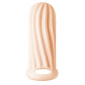 Телесный фаллоудлинитель Homme Wide - 11 см. - Lola Games - в Петропавловске-Камчатском купить с доставкой