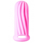 Розовый фаллоудлинитель Homme Wide - 11 см. - Lola Games - в Петропавловске-Камчатском купить с доставкой