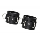 Черные наручники Anonymo на сцепке - ToyFa - купить с доставкой в Петропавловске-Камчатском