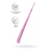 Розовый флоггер Anonymo - 64 см. - ToyFa - купить с доставкой в Петропавловске-Камчатском