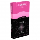 Презервативы с точками и рёбрышками DOMINO Classic Extase - 6 шт. - Domino - купить с доставкой в Петропавловске-Камчатском