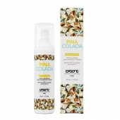 Разогревающее массажное масло с ароматом пина колада Gourmet Pina Colada - 50 мл. - Exsens - купить с доставкой в Петропавловске-Камчатском