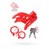 Красный мужской пояс верности из пластика - ToyFa - купить с доставкой в Петропавловске-Камчатском