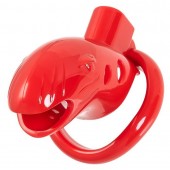 Красный мужской пояс верности из пластика - ToyFa - купить с доставкой в Петропавловске-Камчатском