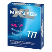 Стимулирующая насадка на пенис MEN SIZE 777 - Sitabella - в Петропавловске-Камчатском купить с доставкой
