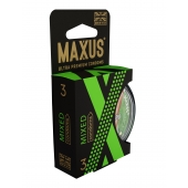 Презервативы в пластиковом кейсе MAXUS AIR Mixed - 3 шт. - Maxus - купить с доставкой в Петропавловске-Камчатском