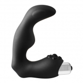 Черный вибромассажер простаты FantASStic Vibrating Prostate Massager - 11,3 см. - Dream Toys - в Петропавловске-Камчатском купить с доставкой