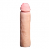 Телесная фаллическая насадка на пенис Magnum Xtender - 23 см. - Blush Novelties - в Петропавловске-Камчатском купить с доставкой