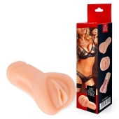 Телесный реалистичный мастурбатор в виде вагины - Bior toys - в Петропавловске-Камчатском купить с доставкой