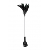 Двусторонний стек-щекоталка Sweet Caress Feather Whip - 58 см. - Sweet Caress - купить с доставкой в Петропавловске-Камчатском