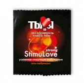 Разогревающий гель-лубрикант Stimulove Strong в одноразовой упаковке - 4 гр. - Биоритм - купить с доставкой в Петропавловске-Камчатском