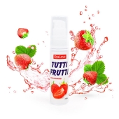 Гель-смазка Tutti-frutti с земляничным вкусом - 30 гр. - Биоритм - купить с доставкой в Петропавловске-Камчатском