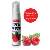 Гель-смазка Tutti-frutti с малиновым вкусом - 30 гр. - Биоритм - купить с доставкой в Петропавловске-Камчатском