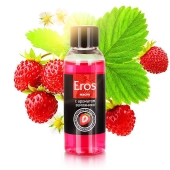 Массажное масло Eros fantasy с ароматом земляники - 50 мл. - Биоритм - купить с доставкой в Петропавловске-Камчатском