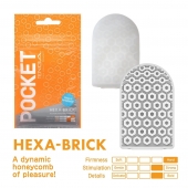 Карманный мастурбатор HEXA-BRICK - Tenga - в Петропавловске-Камчатском купить с доставкой