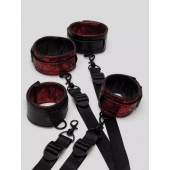 Изысканный набор фиксаций на кровати Reversible Under Mattress Restraint Set - Fifty Shades of Grey - купить с доставкой в Петропавловске-Камчатском